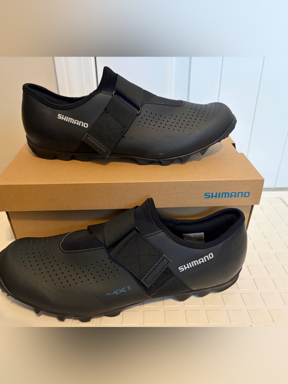 Shimano SH-MX100 MX1 SPD Mountain Bike Shoes Men’s 12.5 (EU 48) Black